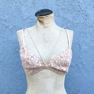 Free People Bralette in Large Front Strap bra